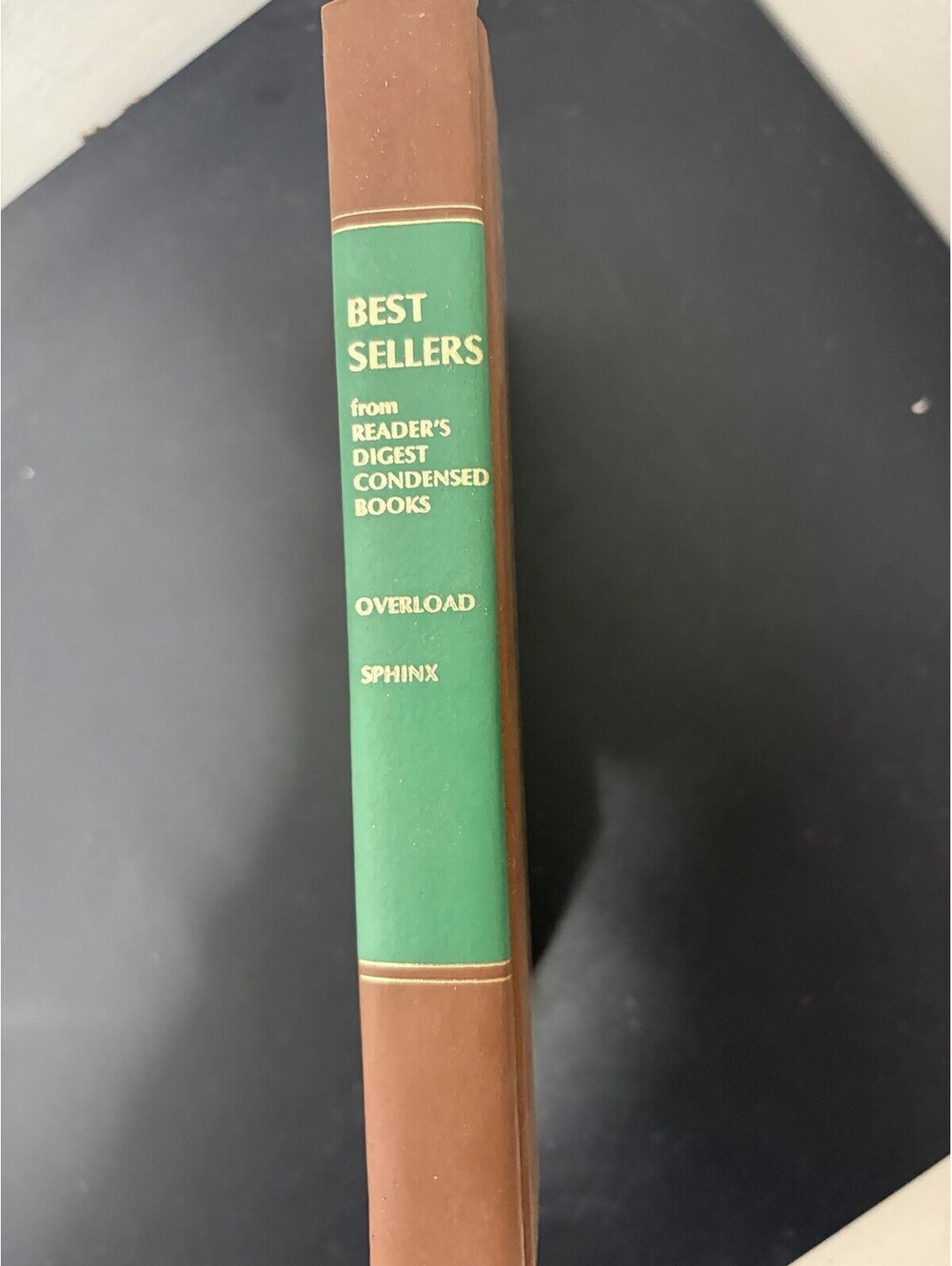 Best Sellers from Readers Digest Condensed Books - 1979 "Overload" and "Sphinx"